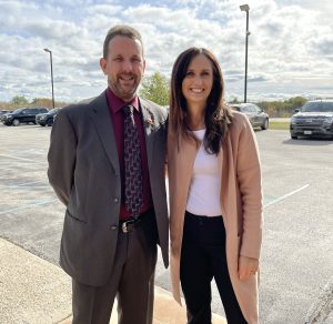 AATTAP Region 3 Liaison Chuck Fleeger, left, with AATTAP Program Manager Jenniffer Price-Lehmann