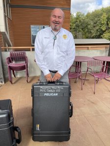 Menominee Tribal Police Chief Keith Tourtillott.