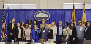 Group photo of AATTAP-NCJTC-family survivors at the 2024 National Missing Children's Day commemoration in Washington, DC.