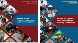 Covers of two newly updated CART manuals