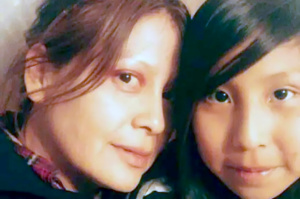 Pamela Foster and her late daughter Ashlynne Mike