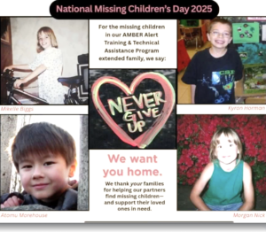 Missing Children’s Day 2025 Video: ‘Never Give Up’