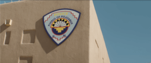 Pueblo of Pojoaque Police Department sign