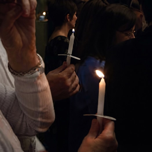 Candlelight vigil photo