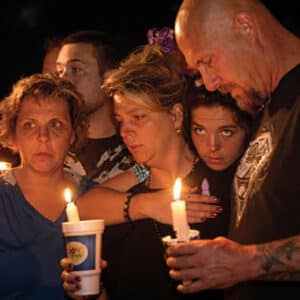 Candlelight vigil for Somer Renee Thompson