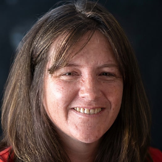 Photo of Theresa Shanley, shown smiling